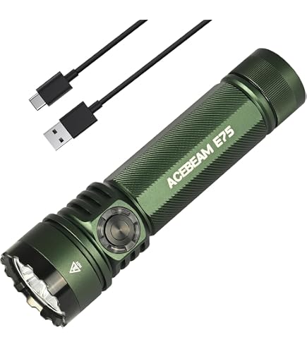 Amazon.co.jp: ACEBEAM T37 タクティカルライト 4000ルーメン 440