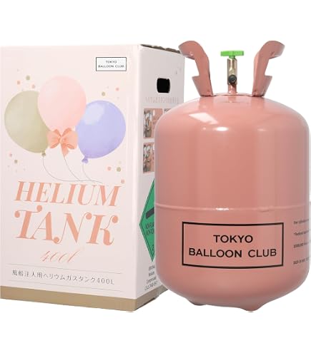 Amazon.co.jp: YOU+ ヘリウムガス バルーン・風船用 使い捨て ヘリウム 