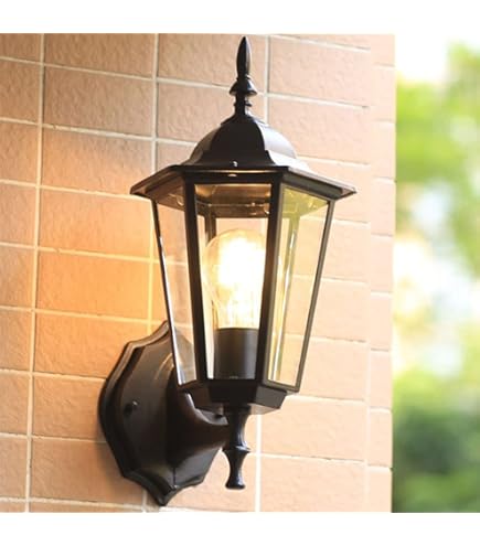 壁掛けヨーロピアンライト Amazon.co.jp: 屋外ライト LEDブラケットライト レトロな屋外ウォール