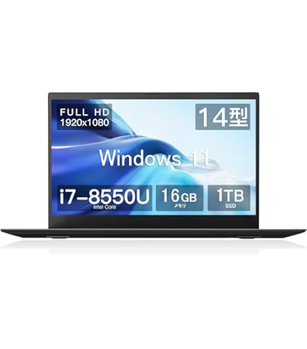 Amazon.co.jp: 【整備済み品】Lenovo X1 Carbon 5TH 14インチ FHD