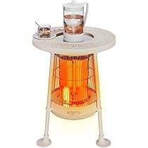 Amazon | NIPLIFE 【2025新登場】【飲み物も保温できるテーブル型