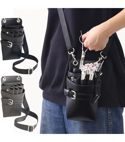 Amazon.co.jp: ヌメ革ナチュラル 6丁差し シザーケース SCY-61NA4