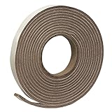 Thermwell v449bhビニールFoam Weatherstripテープ、3 / 4 W X 3 / 16-in。T X 17-ft。 1 V449BH 1