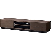 【A405】TV台 ASAHI WOOD ブラウン（幅151cm×奥行40cm×高さ37cm） Amazon.co.jp: 朝日木材加工(Asahiwood) テレビ台 Liora 65型対応