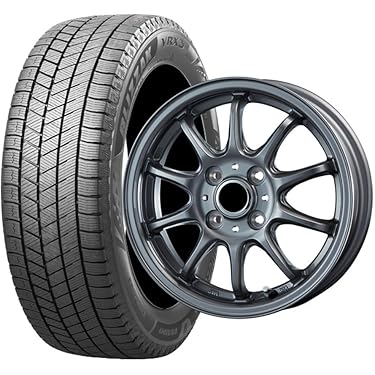 スタッドレス　かーりー スタッドレス タイヤ ホイール 4本 5穴139 ロックケリー MX-V YOKOHAMA