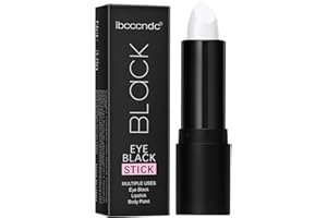 アイブラック 野球 塗る アイブラック ペン アイブラック スティック防汗 防水 ボディペイント ペン カラー フェイス ボディ ペイント 黒 フェイスペイント メイクアップ スムーズ ソフトボール スタジアムアスリート ハロウィン コスプレ パーティー コスプレ