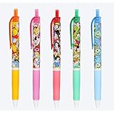 Amazon Co Jp トイストーリー ボールペン 黒 4本セット リフィルに柄付き ディズニー ウッディ バズ リトルグリーンメン 他 Sarasa リゾート限定 文房具 オフィス用品