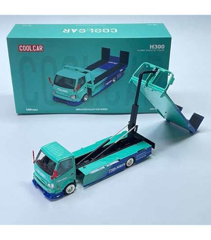 Amazon.co.jp: 1/64 timemicro 日野 H300 flatbed transport trailer