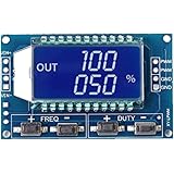 GAOHOU PWM調整可能モジュール信号発生器パルス周波数デューティサイクルLCDディスプレイ