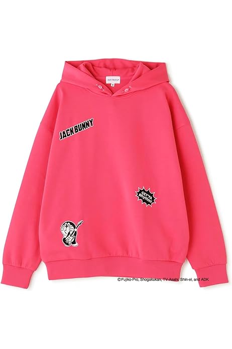 ジャックバニースウェットトレーナー刺繍ロゴバーズアイゴルフ赤XL