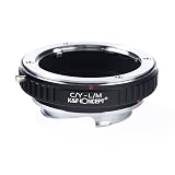K&F CONCEPT メーカー直営店 マウントアダプター コンタックス・ヤシカ C/Y-L/M Contax Yマウントレンズ-Leica対応 M ライカ対応ｍ マウントボディー対応 レンズアダプター リング マウント変換アダプター 高精度