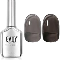 Amazon | GAOY ジェルネイル シアーカラージェル ブラックゼリー
