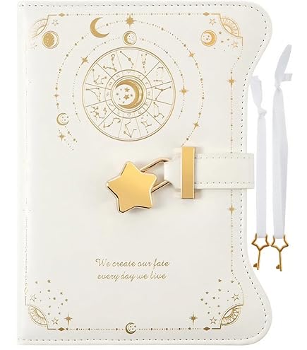 Amazon.co.jp: HarnyLoom 鍵付きノート 日記帳 大人向け セキュリティ