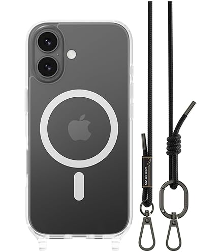 CASECESS iPhone17proケース &ストラップ Amazon.co.jp: 【MagEasy】 iPhone 17 Pro 対応 ケース ショルダー
