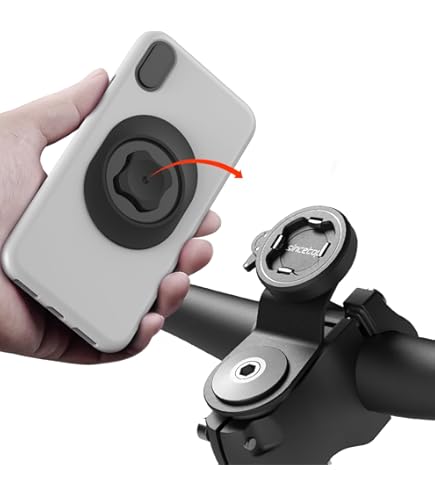 Amazon.co.jp: sincetop 自転車スマホホルダー バンドルステム スマホ