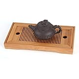 中国茶盤 貯水式 茶道具 お茶 茶器 茶盆 茶台 カフェ コースター ティー 竹製 長方形 茶盤 茶道 中国茶器 茶盆 茶台 メーカー 来客用 収集 所蔵 收藏 用 オフィス