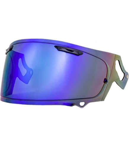 Amazon | T's ミラーシールド Arai VAS-V チタンブルー スモーク