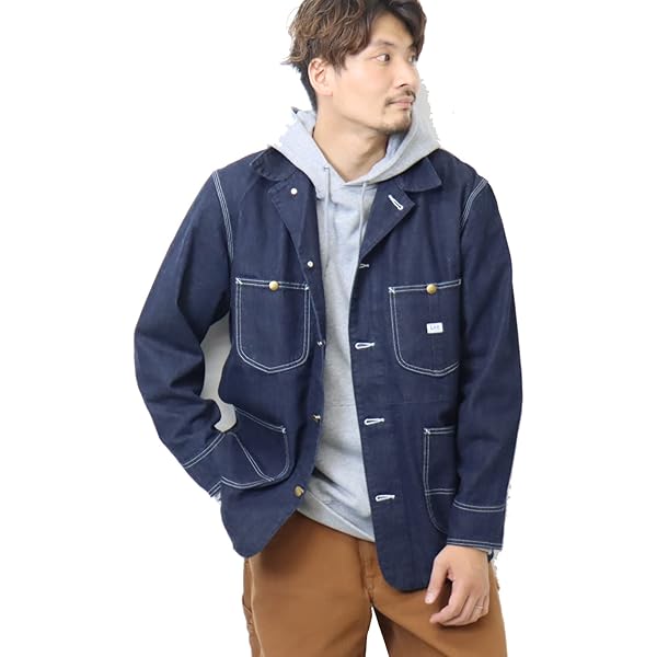 Amazon | [リー] アウター SUPERSIZED 81-LJ デニムカバーオール