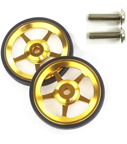 リデア（自転車） EW1 Easy Wheel カラー ゴールド RIDEA Amazon.co.jp: RIDEA Easy Wheel EW1 ゴールド 2個セット 147-10401