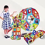 OSHIDE　ベビー用品　赤ちゃんのおもちゃ　磁石 おもちゃ マグネットブロック 立体パズル（48ピース） 積み木　ゲーム　創造力と想像力を育てる 赤ちゃん知育玩具