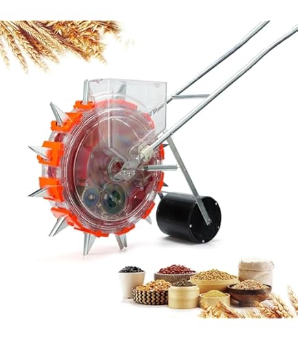 ★K-1500/古民具　農具　種まき機　ディスプレィ/古録展