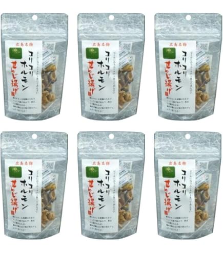 Amazon | 広島名物 コリコリホルモン せんじ揚げ 60g 5袋セット