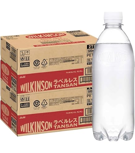 Amazon.co.jp: [2CS] アサヒ飲料 ウィルキンソン タンサン (500ml×24本