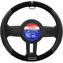 Amazon | SPARCO-CORSA スパルココルサ ステアリングカバー Mサイズ  