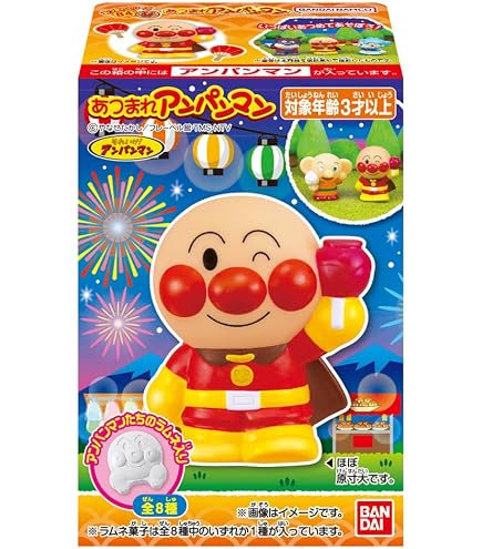 Amazon | バンダイ(BANDAI) あつまれアンパンマンP83 (16個入) 食玩