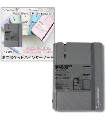Amazon.co.jp: ミニバインダーフィラーペーパープランナーリフィル 3穴