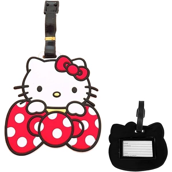 Amazon | ダイカットラゲッジタグ ACC7032 SA24.日焼け ハローキティ