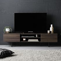 Amazon｜RASIK テレビ台 55型 対応 150cm幅 ブラウン ローボード