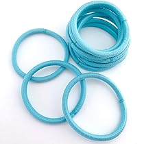 Amazon | A-CRAFT 20本セット 3mm 直径45mm ヘアゴム 結び目なし 金具