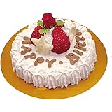 Amazon ワンちゃん用 記念日 誕生日ケーキ レアチーズ プレート付 ケベック ビスケット クッキー スナック 通販