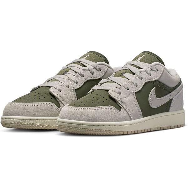 Nike Air Jordan 1 Low グレー/グリーン Amazon | [ナイキ] エア ジョーダン 1 ロー SE W AIR JORDAN 1 LOW SE