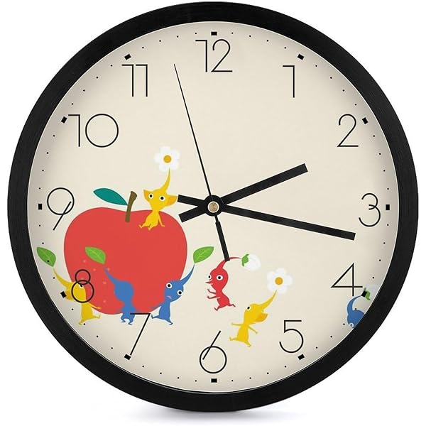 ピクミン　壁掛け時計 PIKMIN Wall Clock Nintendo Tokyo/Osaka Official Store