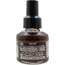 【新品】プラモデル　ウェザリング塗料一式 Amazon | GSI クレオス(GSI Creos) Mr.ウェザリングカラー シェイド