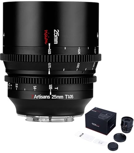 【美品】7artisans 35mm T1.05 （SonyEマウント） Amazon.co.jp: 7artisans 35mm T1.05 シネレンズ Sony-Eマウント