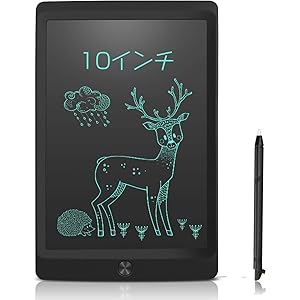 10インチ 電子パッド 電子メモ 消去ロック機能搭載 電子メモパッド NEWYES デジタルメモ 電池交換可能 LCD液…