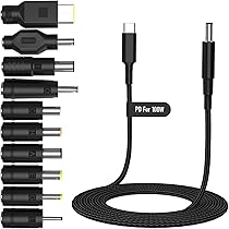 Amazon.co.jp: ノートパソコン用 マルチプラグケーブル USB C DC電源