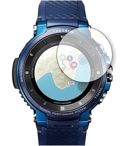 Amazon | Zshion for Casio WSD-F20 用 ガラスフィルム 強化ガラス