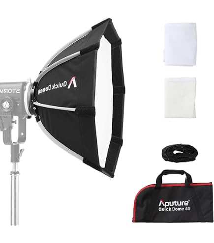 Amazon | Aputure Light Dome II ソフトボックス グリッド付き Bowens
