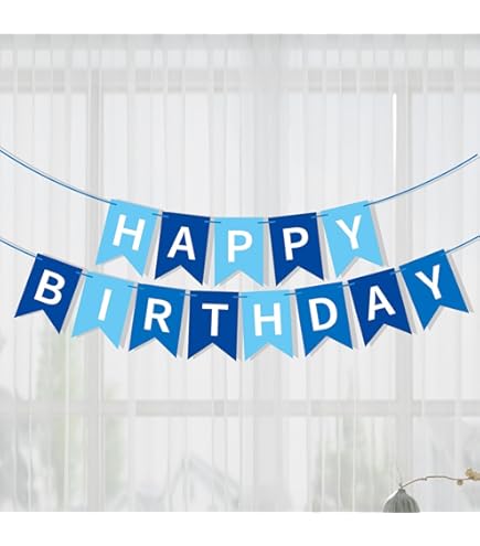 Amazon.co.jp: 誕生日 飾り 飾り付け ガーランド バースデーガーランド