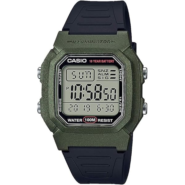 Amazon.co.jp: CASIO (カシオ) 腕時計 デジタル W-96H-1B メンズ 海外