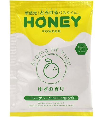 Amazon | とろとろ入浴剤【honey powder】(ハニーパウダー) ゆずの香り