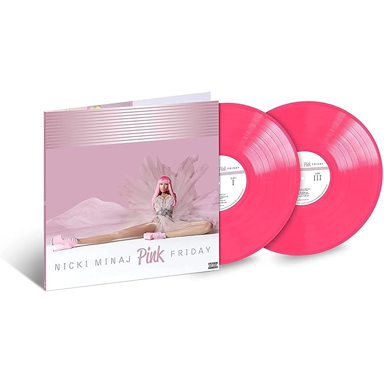 Pink Friday 2 Exclusive Limited Pink Marble Color Vinyl LP