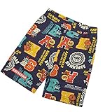 アンパンマン 総柄 スウェット ハーフパンツ ANPANMAN キッズ ベビー 男の子 女の子 fo-sa05 95cm ネイビー