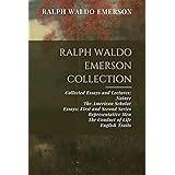 Ralph Waldo Emerson Collection: Collected Essays and Lectures: Nature, The American Scholar, Essays: First and Second Series,
