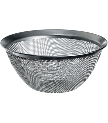 Amazon.co.jp: 三宝産業 UKパンチング深型ざる 37.5cm 18-8ステンレス