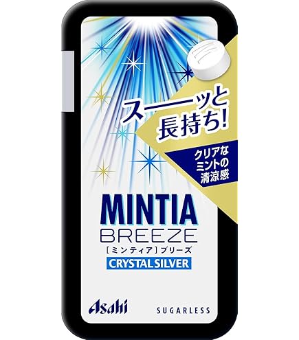 Amazon.co.jp: Asahi Group Mintia Breeze Crystal Silver, 30 Tablets